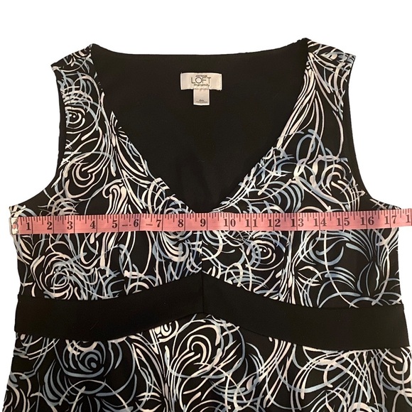 Ann Taylor Loft Maternity Dress Size 6 Swirl and Swish in Elegance Baby Bump - Picture 9 of 11